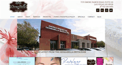 Desktop Screenshot of dermabellamedicalspa.com